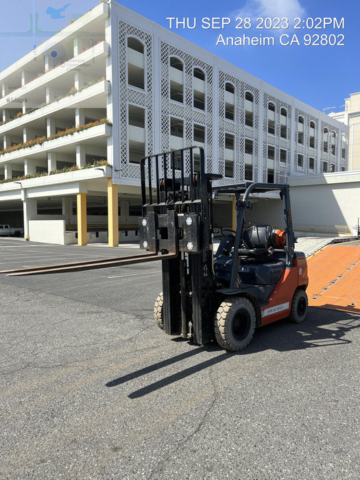 2022 TOYOTA 8FGU25 LP w/ Scale