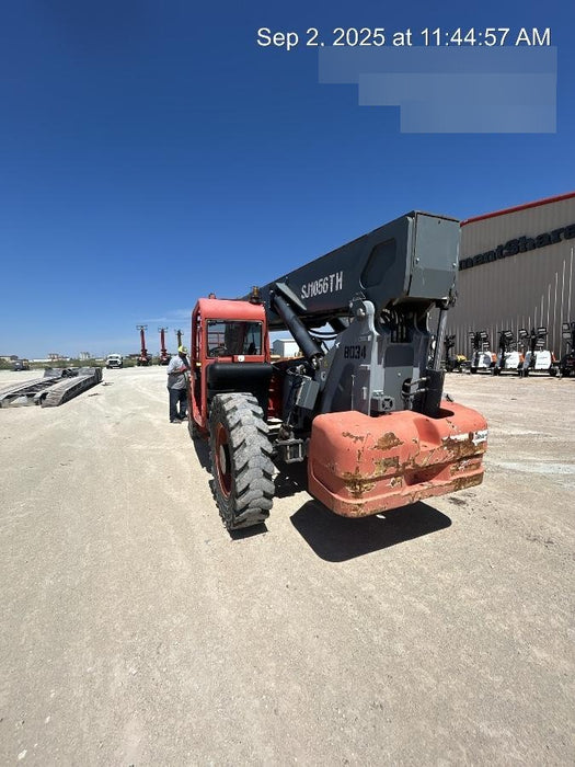2018 Skyjack SJ1056 TH Skyjack 1056 TH Telehandler w/Open ROPS, Work Lights/Beacon, Solid Tires, 60" Carriage and Forks