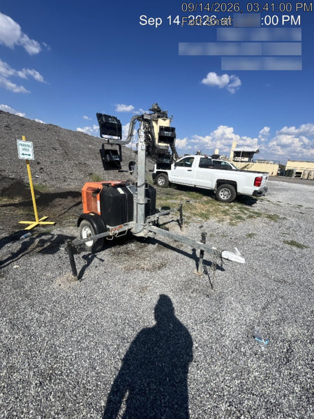 2024 Wanco WLTT-4MM4K Diesel, Deep Sea Controller, Shore Power Plug, Auto Start, (4) 350W LED Floodlights, 4kW Generator, 60 Gal Fuel Tank, 2" Ball, T3