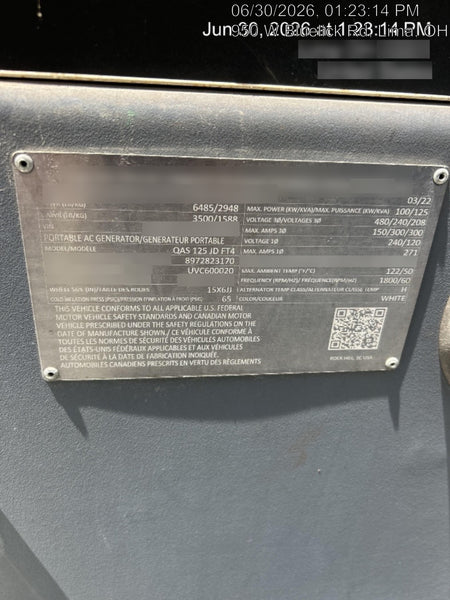 2022 JCB G125