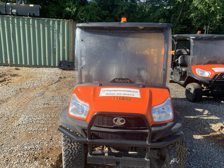 2020 Kubota RTV-X1140W-H 4WD, LED Strobe, Windshield Acrylic Clear, Plastic Canopy, Wire Harness Kit, Backup Alarm