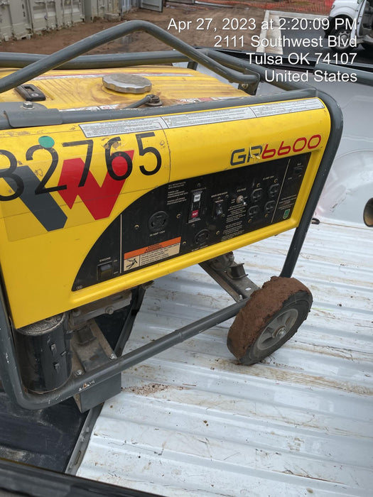 2019 WACKER NEUSON GP6600A