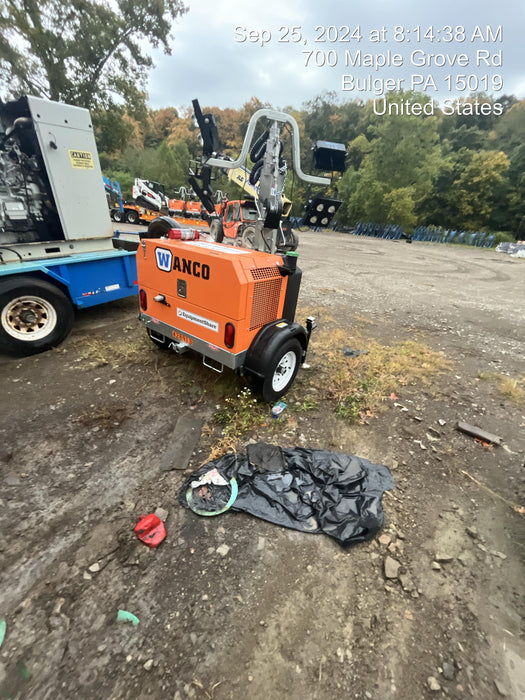 2024 Wanco WLTT-4MM4K Diesel, Deep Sea Controller, Shore Power Plug, Auto Start, (4) 350W LED Floodlights, 4kW Generator, 60 Gal Fuel Tank, 2" Ball, T3