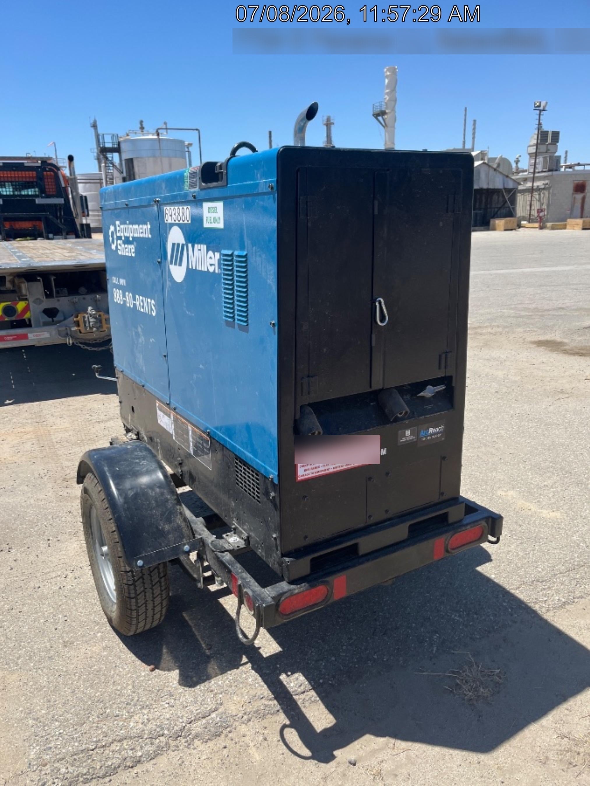 2026 MILLER ELECTRIC BIG BLUE 500