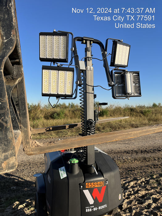 2024 Wacker Neuson LTT4 Diesel, Kohler KDW702, Deep Sea Controller, Auto Start, LED 320W, Bypass Outlet, T3