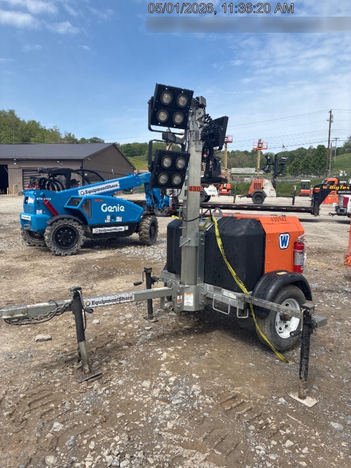 2024 Wanco WLTT-4MM4K Diesel, Deep Sea Controller, Shore Power Plug, Auto Start, (4) 350W LED Floodlights, 4kW Generator, 60 Gal Fuel Tank, 2" Ball, T3