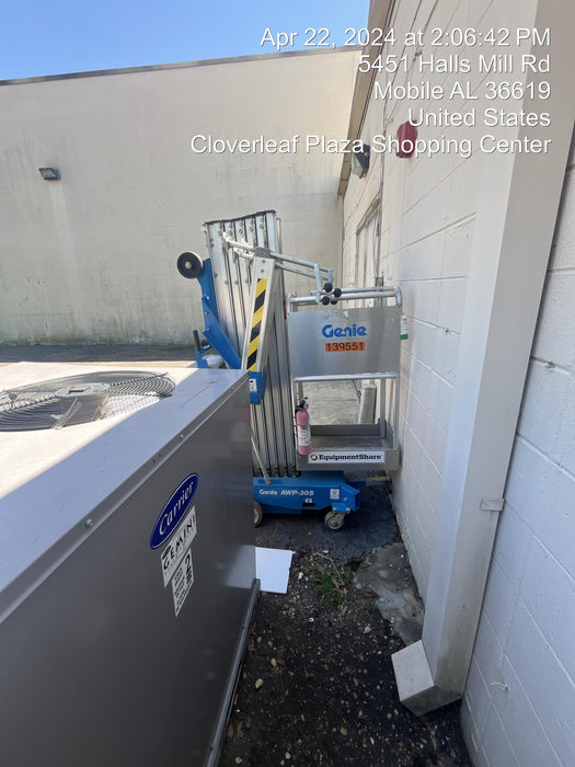 2021 GENIE AWP-30S DC