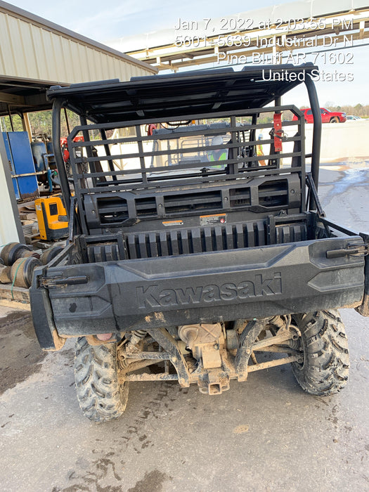 2019 Kawasaki Mule PRO-DXT Standard Options, Backup Alarm, Beacon, Plastic Hard Top, Poly Windshield, Horn Kit