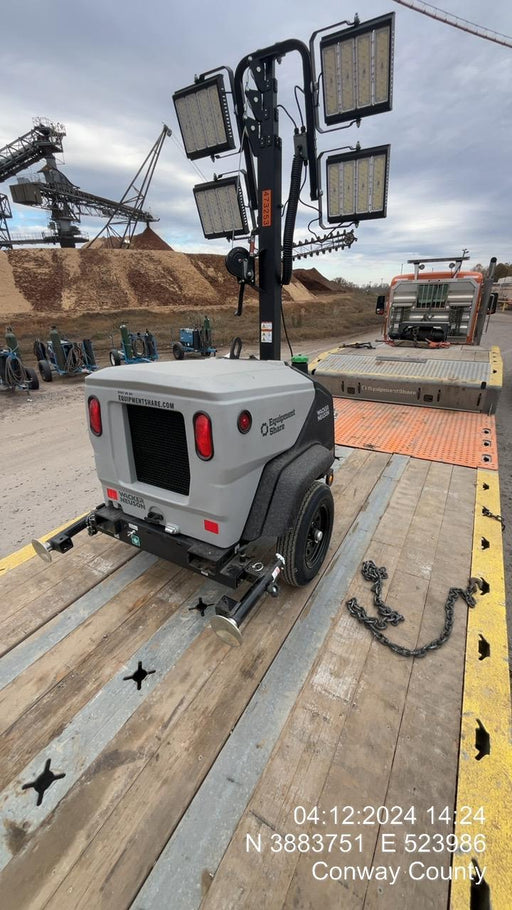 2024 Wacker Neuson LTT4 Diesel, Kohler KDW702, Deep Sea Controller, Auto Start, LED 320W, Bypass Outlet, T3