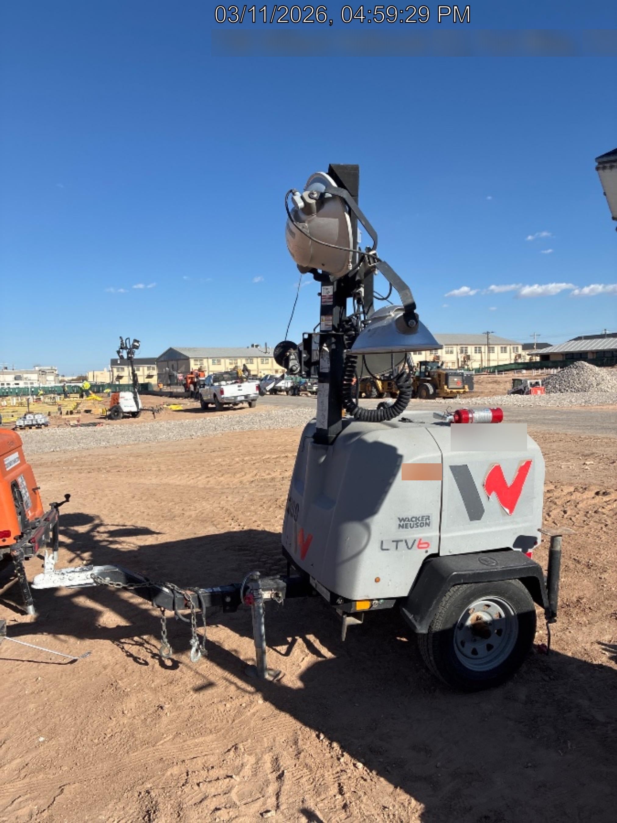 2019 Wacker Neuson LTV6L-MH Standard Options, ES Track Hardware, Fuel Level Sensor