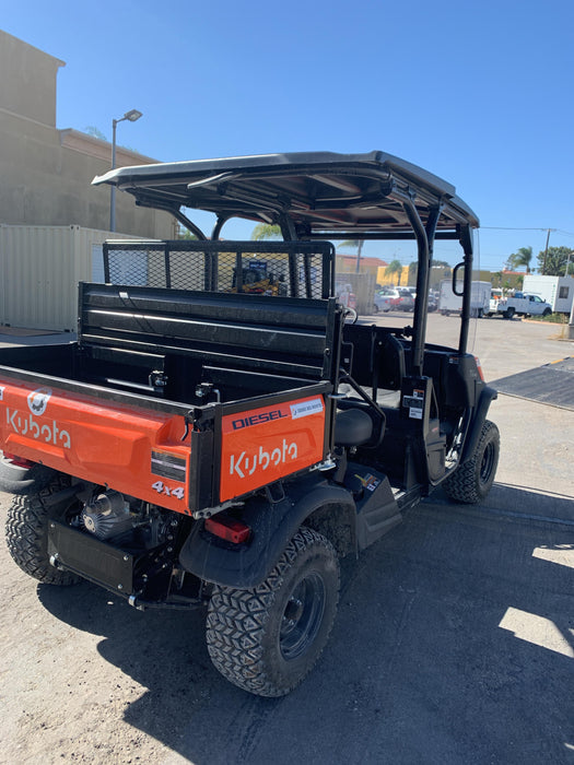 2021 Kubota RTV-X1140W-H Plastic Canopy, Windshield Acrylic Clear, LED Strobe Light, Wire Harness Kit, Back up Alarm