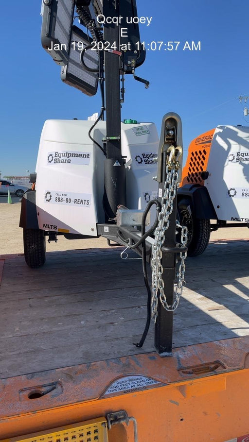 2023 Generac MLT2 Diesel, Flex Switch 120V Input, Powerzone Controller, 
(4) 320W LED Lights, 4kW Generator, 39.9 Gal Fuel Tank, 2" Ball, T3