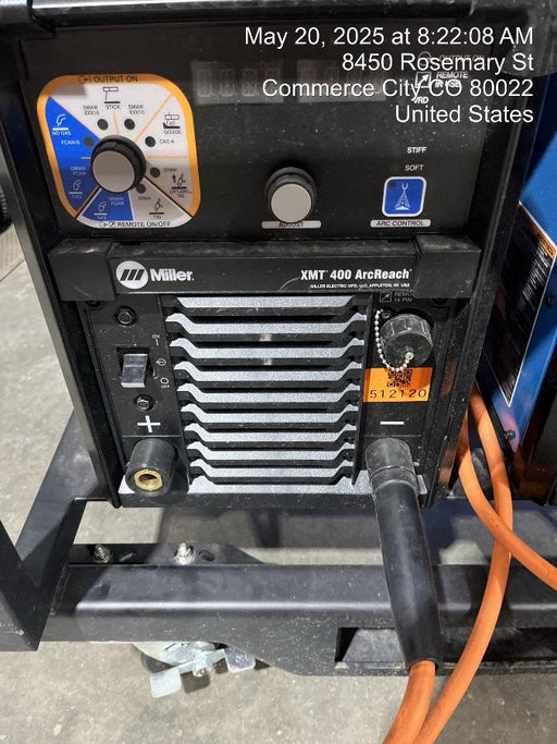 2025 MILLER ELECTRIC XMT 400