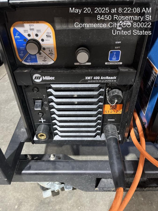 2025 MILLER ELECTRIC XMT 400