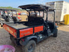 2021 Kubota RTV-X1140W-H Plastic Canopy, Windshield Acrylic Clear, LED Strobe Light, Wire Harness Kit, Back up Alarm