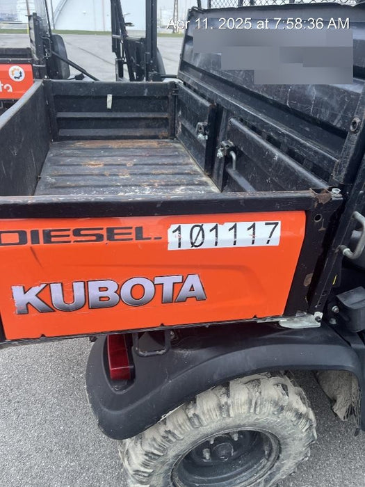 Kubota RTV-X1140W-H 4WD, LED Strobe, Windshield Acrylic Clear, Plastic Canopy, Wire Harness Kit, Backup Alarm