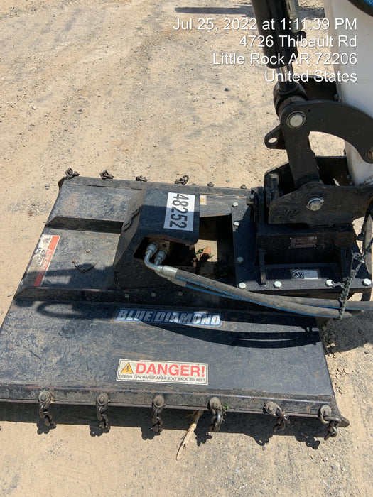 2019 BLUE DIAMOND 42" Brush Cutter, Mini Excavator