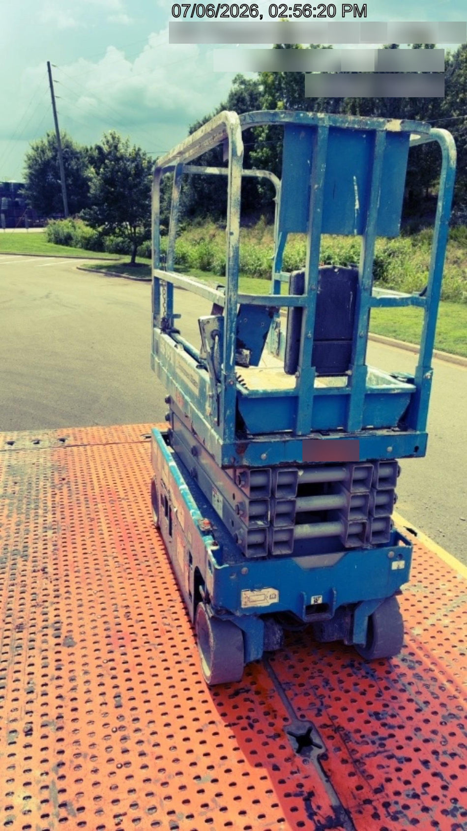 2019 Genie GS-1930 Fixed Rails with Chain Entry