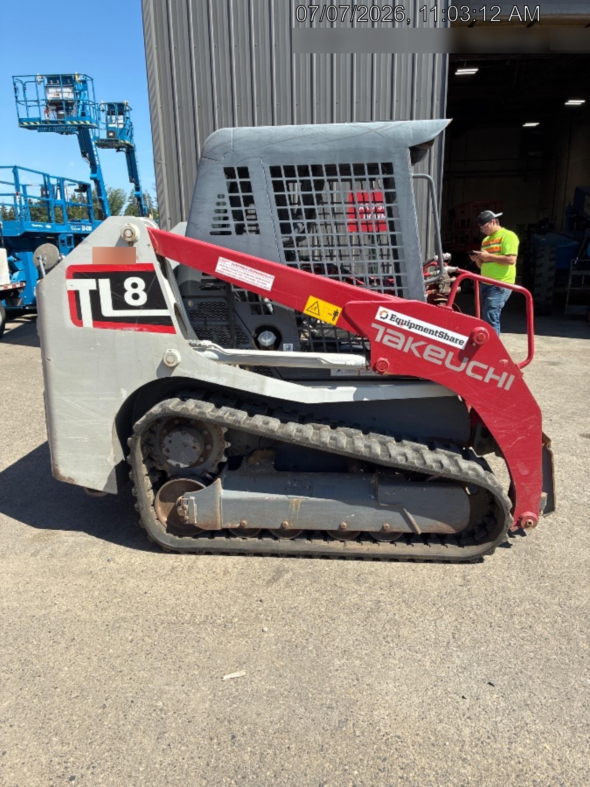 2019 TAKEUCHI TL8W