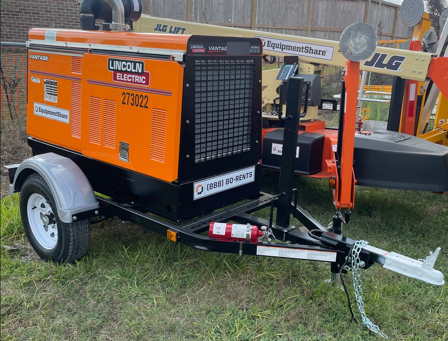 2022 Lincoln Electric Vantage 549X Crosslink Technology, Trailer Mounted, ES Decals, T3