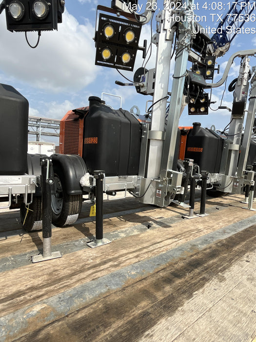 2024 Wanco WLTT-4MM4K Diesel, Deep Sea Controller, Shore Power Plug, Auto Start, (4) 350W LED Floodlights, 4kW Generator, 60 Gal Fuel Tank, 2" Ball, T3