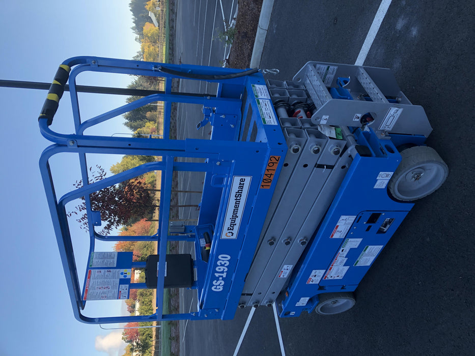 2020 Genie GS-1930 Standard Machine, 800W Inverter