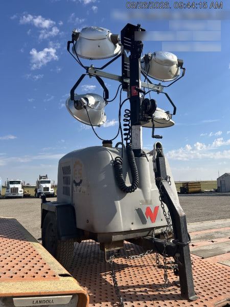Wacker Neuson LTV6K-MH Wacker Neuson LTV6K Mobile Light Tower w/Fuel Level Sensor Installed
