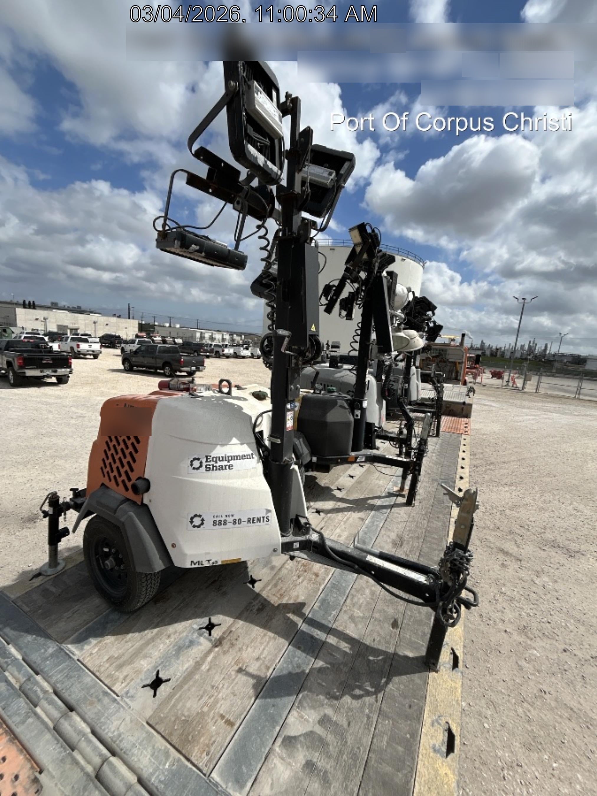 2023 Generac MLT2 Diesel, Flex Switch 120V Input, Powerzone Controller, 
(4) 320W LED Lights, 4kW Generator, 39.9 Gal Fuel Tank, 2" Ball, T3