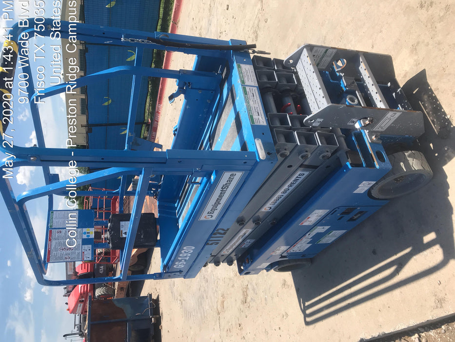 2019 Genie GS-1930 Fixed Rails with Chain Entry