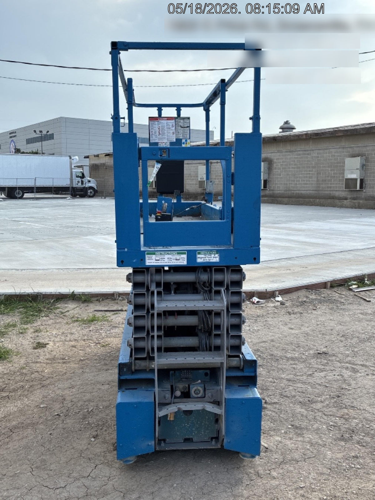2018 Genie GS-3232 Genie GS3232 Lift w/Folding Rails and Swing Gate