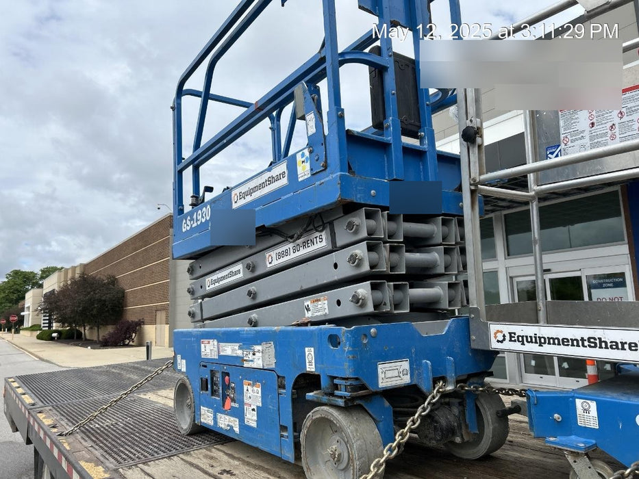 2019 Genie GS-1930 Genie GS-1930 Scissor Lift w/Standard Options
