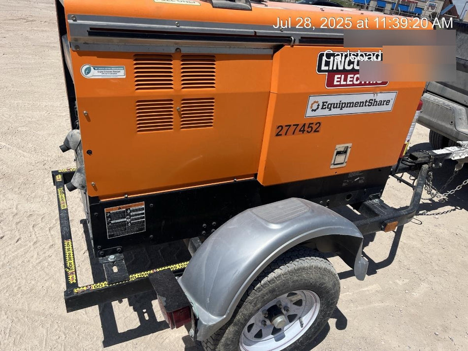 2022 Lincoln Electric LE400 Kubota V1505, Trlr, Cable Rack, Light Kit, ES Decals, T3