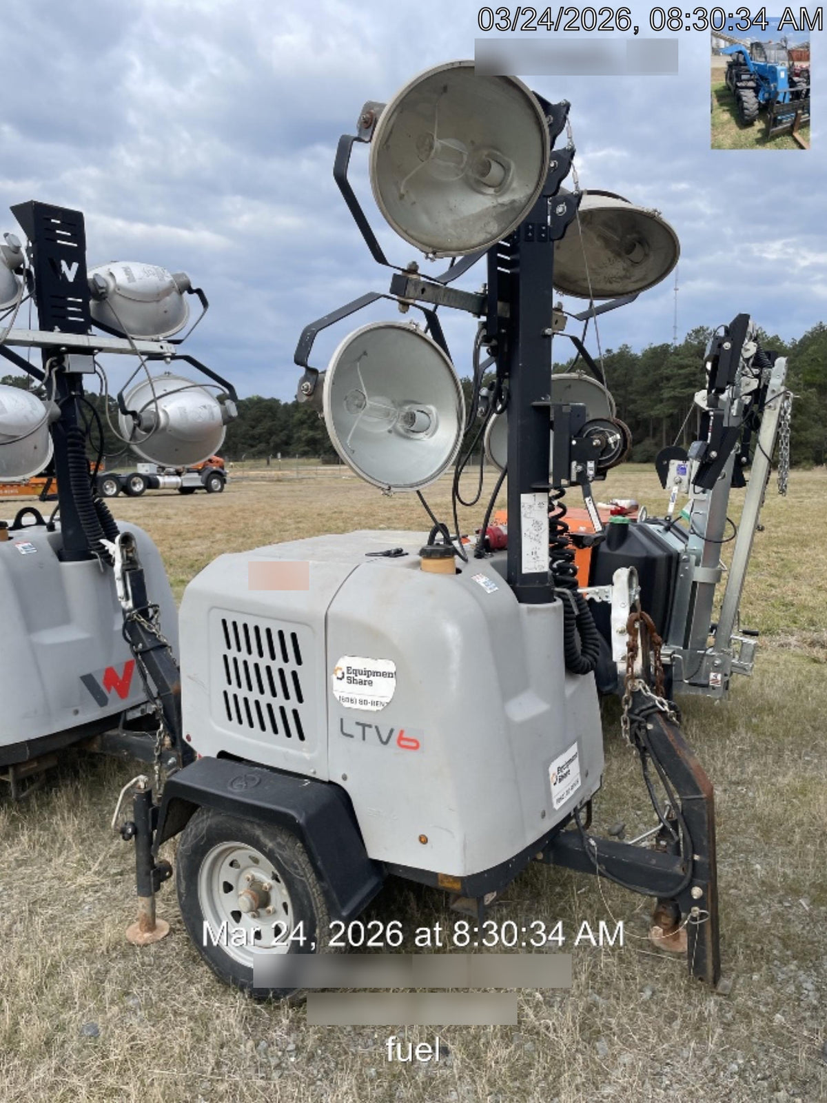 2019 Wacker Neuson LTV6L-MH Standard Options, ES Track Hardware, Fuel Level Sensor