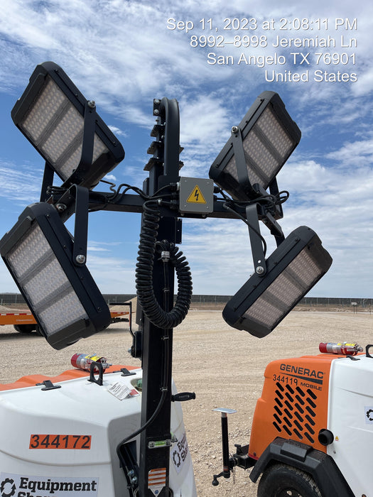 2023 Generac MLT2 Diesel, Flex Switch 120V Input, Powerzone Controller, (4) 320W LED Lights, 4kW Generator, 39.9 Gal Fuel Tank, 2" Ball, T3