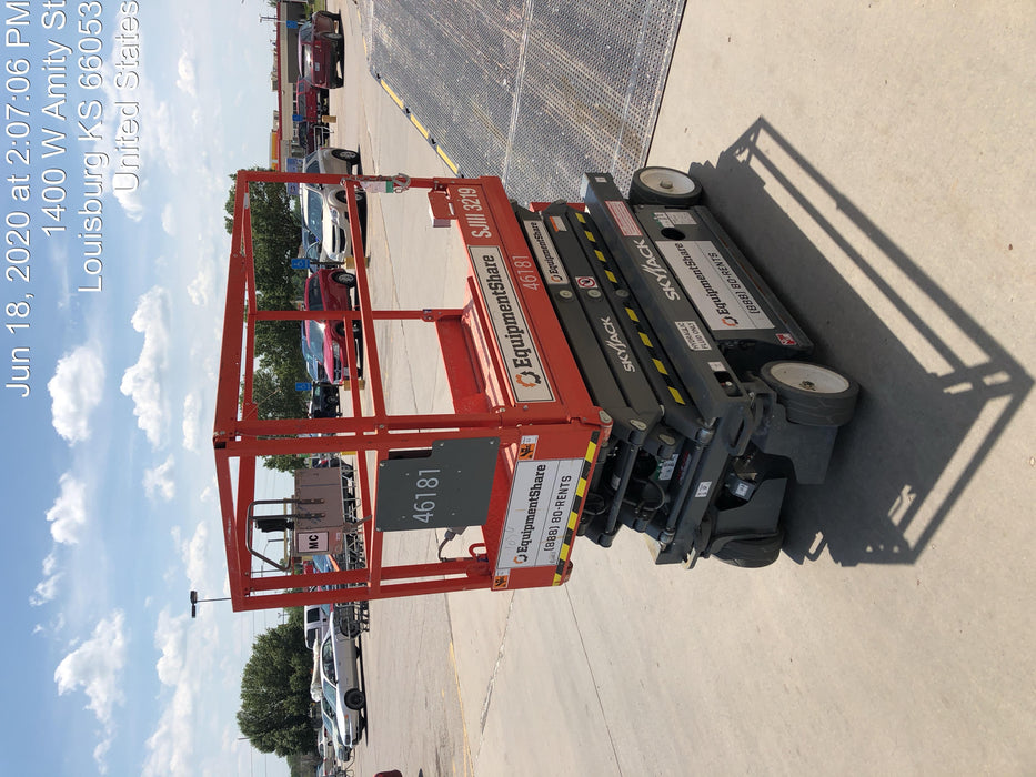 2019 Skyjack SJIII-3219 Standard Options, Trojan Batteries