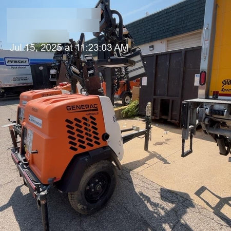 2024 Generac MLT2 Diesel, Flex Switch 120V Input, Powerzone Controller, 
(4) 320W LED Lights, 4kW Generator, 39.9 Gal Fuel Tank, 2" Ball, T3