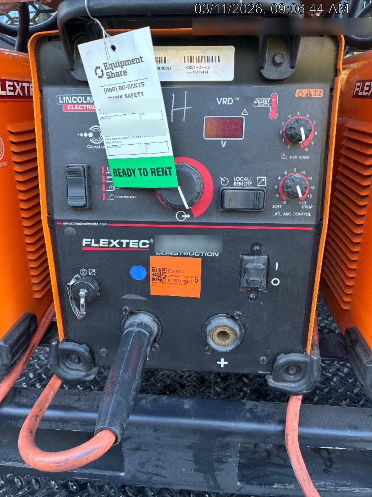 2025 LINCOLN ELECTRIC FLEXTEC 350X