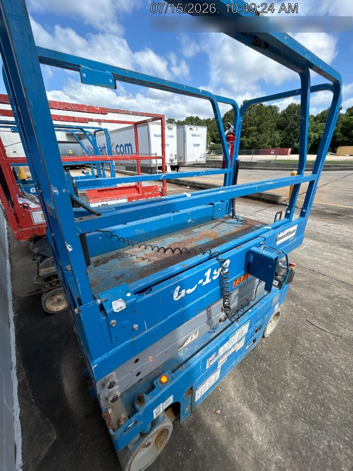 2020 Genie GS-1930 Fixed rails with chain entry gate - Pre A92.20
