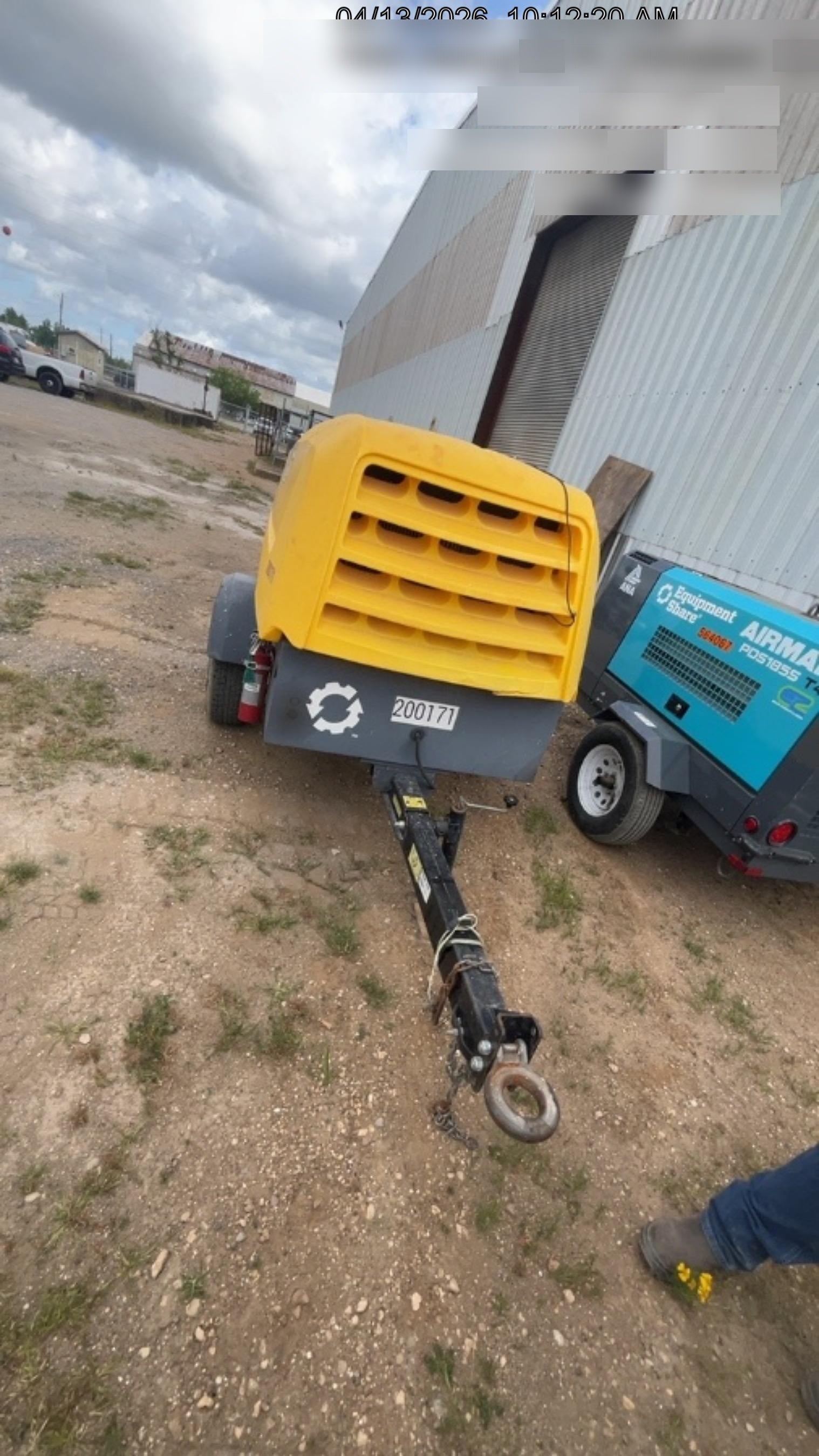 2022 ATLAS COPCO XAS188 CWK