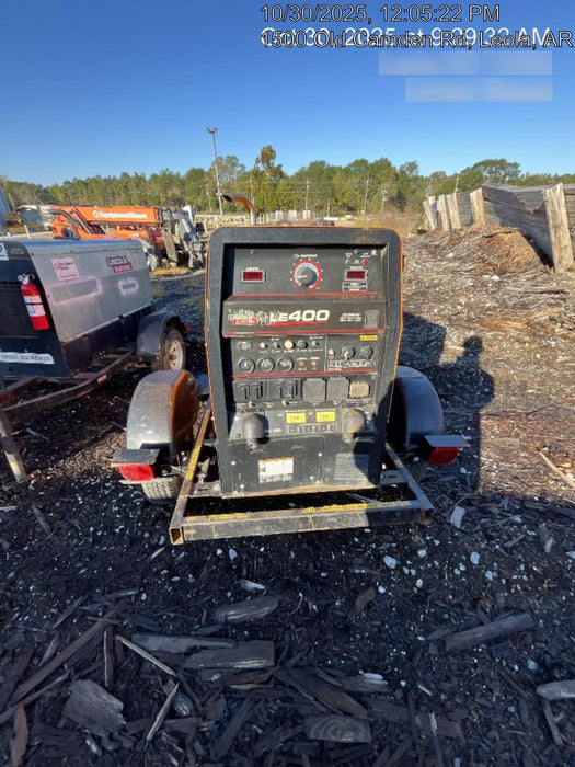 2022 Lincoln Electric LE400 Kubota V1505, Trlr, Cable Rack, Light Kit, ES Decals, T3