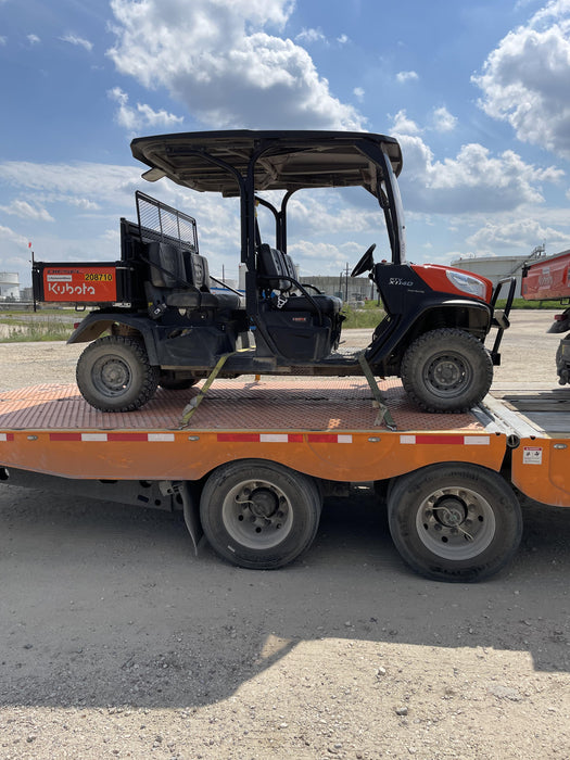 2022 Kubota RTV-X1140W-H Plastic Canopy, Windshield Acrylic Clear, LED Strobe Light, Wire Harness Kit, Back up Alarm