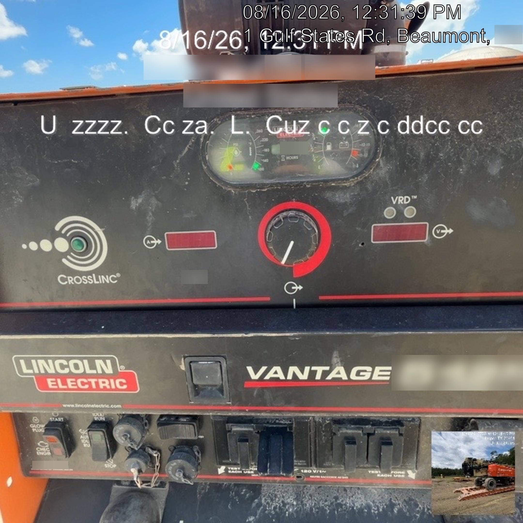 2022 Lincoln Electric Vantage 549X Crosslink Technology, Trailer Mounted, ES Decals, T3