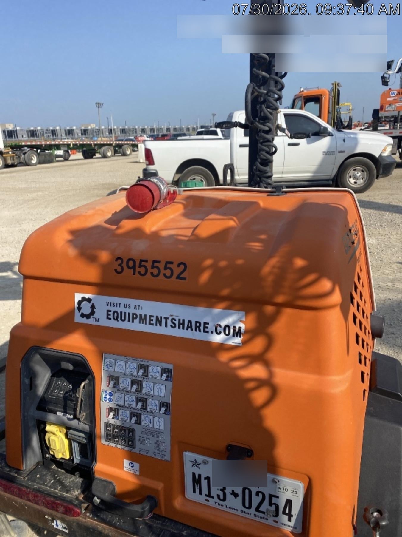 2024 Generac MLT2 Diesel, Flex Switch 120V Input, Powerzone Controller, 
(4) 320W LED Lights, 4kW Generator, 39.9 Gal Fuel Tank, 2" Ball, T3