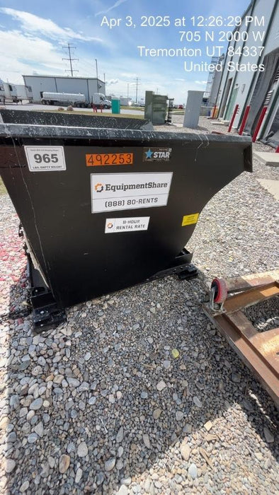 2025 STAR INDUSTRIES M-1820 - Self-Dump Hopper