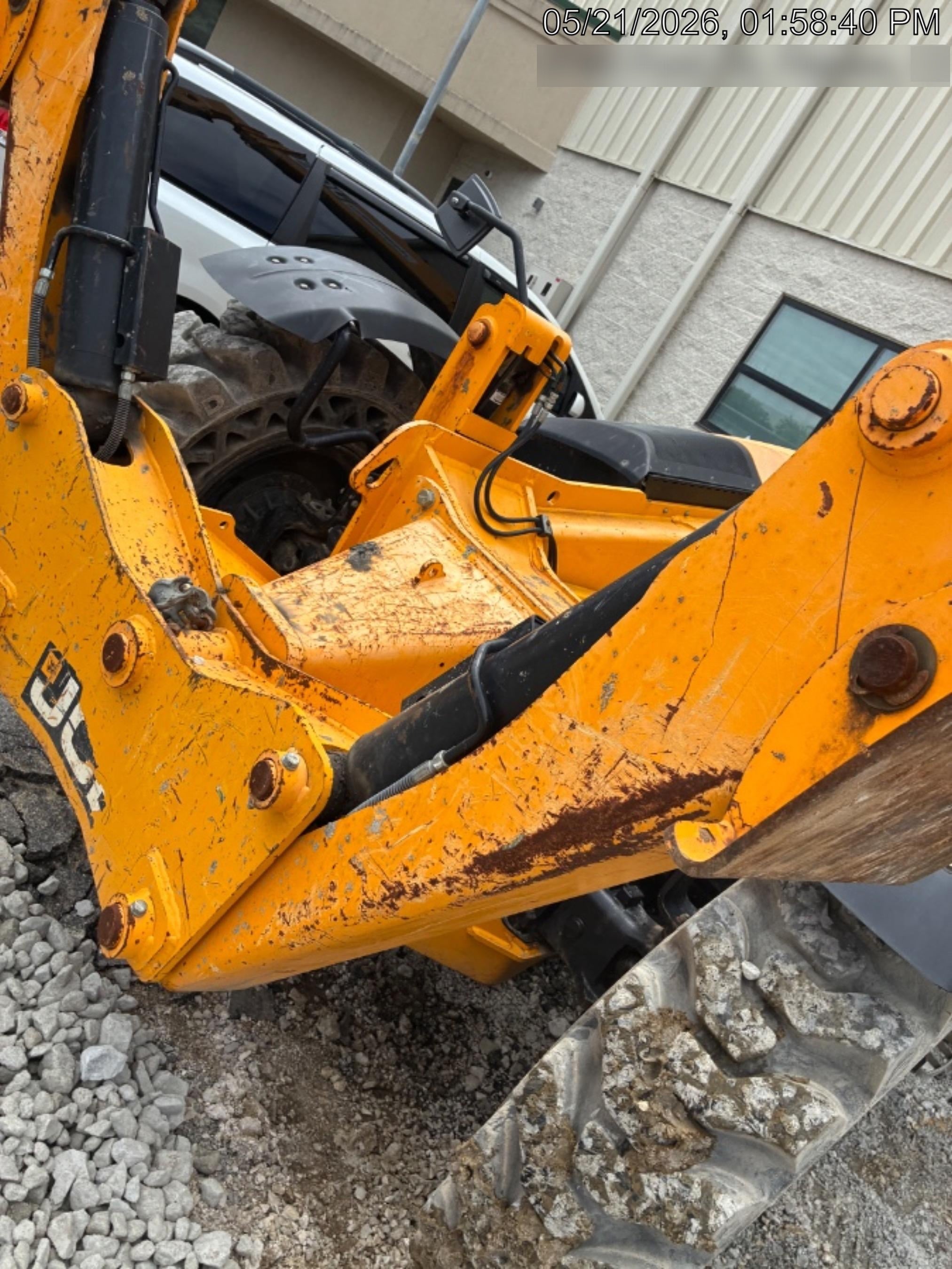 2019 JCB 510-56 74 HP w/CAB/HVAC, Beacon, Worklights, Aux Hydraulics, Solid Tires 72" Carriage/60" Forks