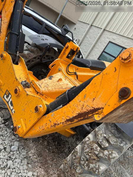 2019 JCB 510-56 74 HP w/CAB/HVAC, Beacon, Worklights, Aux Hydraulics, Solid Tires 72" Carriage/60" Forks