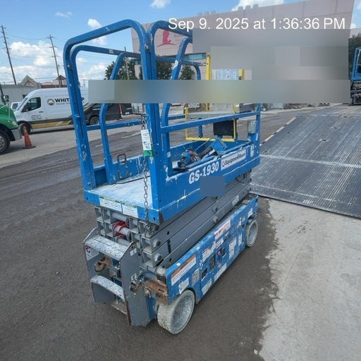 2019 Genie GS-1930 Fixed Rails with Chain Entry