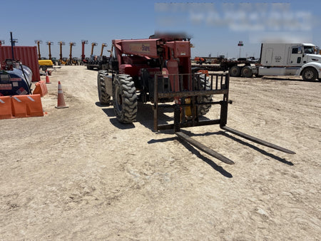 2018 Manitou 12042 Manitou MTA 12042, Solid Tires, 66" Carriage, Open ROPS, Flashing Beacon and Work Light Package