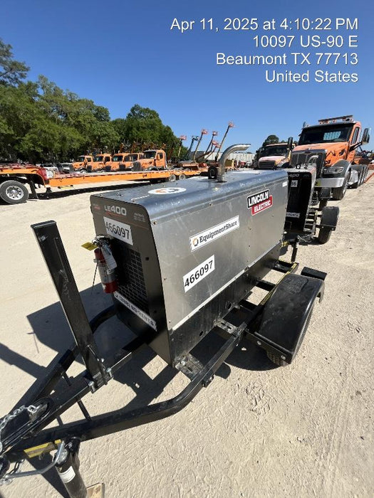 2024 Lincoln Electric LE400 Kubota V1505, Trlr, Cable Rack, Light Kit, ES Decals, T3