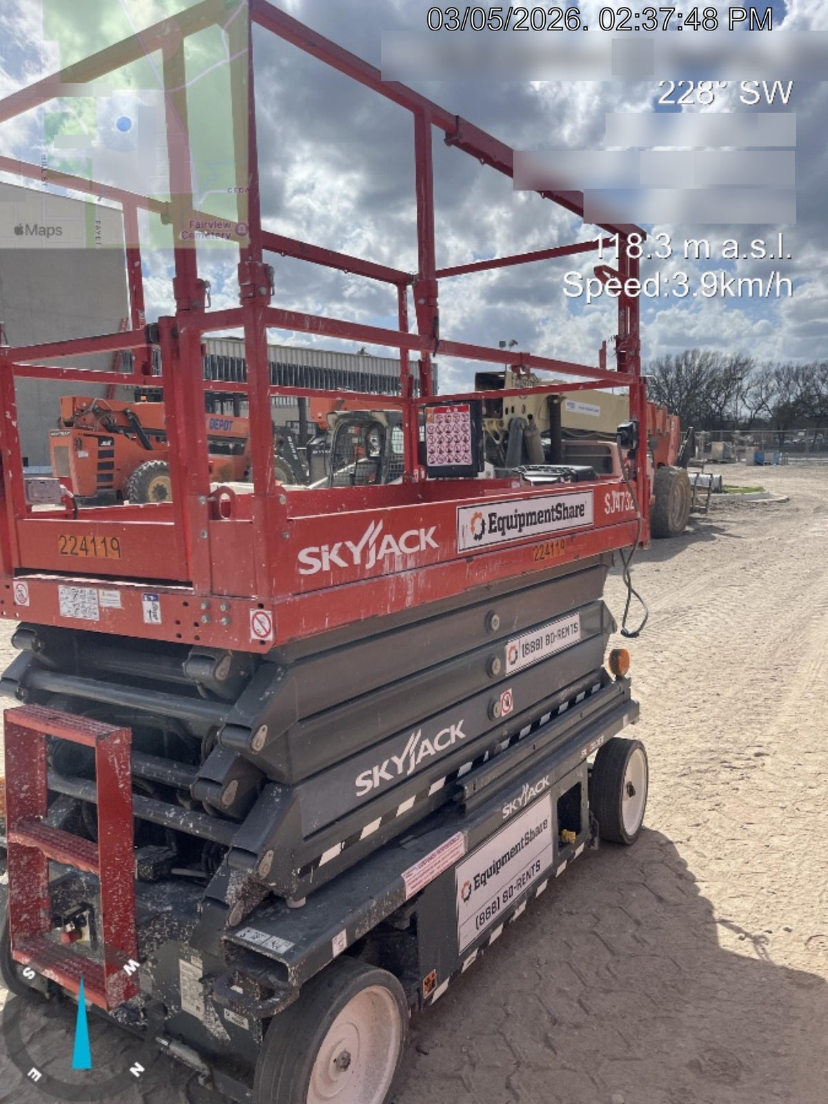 2022 SKYJACK SJ4732
